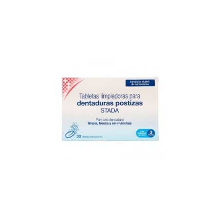 Tabletas Limp Dent Postiza Stada 30 Uds