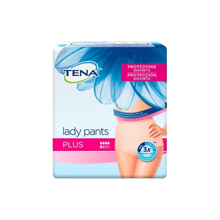 Tena Silhouette Crema Cinta Alta T/M 9Uds
