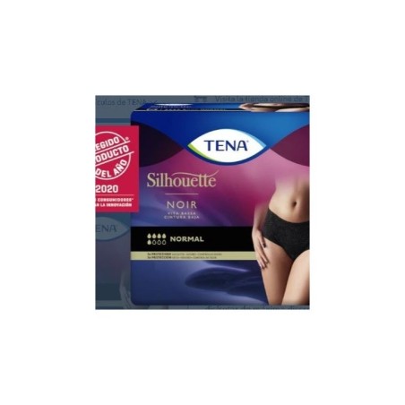 Tena Silhoutte Negro Cint. Baja T/G 9Ui