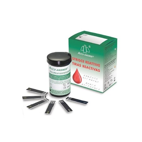Accu-Answer Tiras Reactivas 50Uds