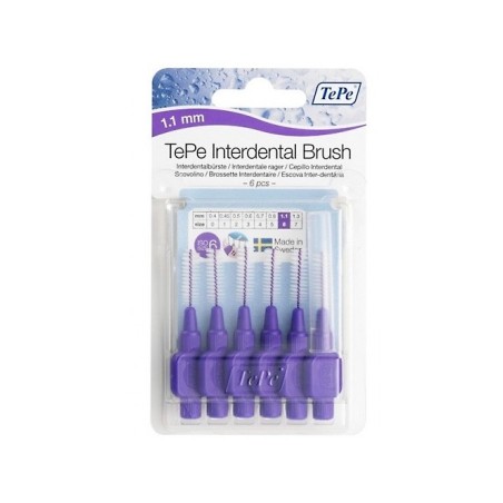 Tepe Interdental 1,1 Mm Morado 6 Uds