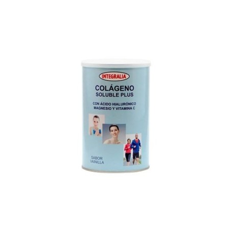 Integralia Colágeno Soluble Plus Hialurónico Magnesio Sabor Vainilla 360G