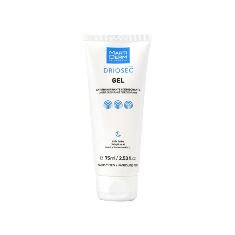 Martiderm Driosec Gel Antitranspirante Manos Y...