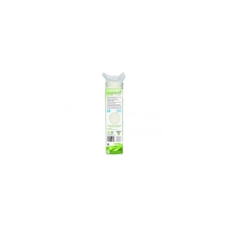 Masmi Algodón Discos Zigzag Ecológico 80Uds