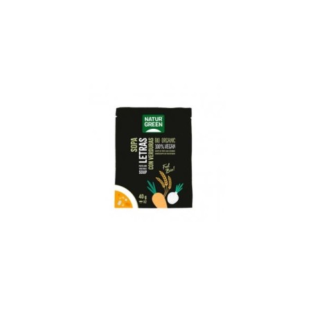 Naturgreen Sopa Ecológica De Letras Con Verduras 40 G