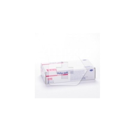 Peha-Soft Guantes Nitrilo Blanco Talla S 100U