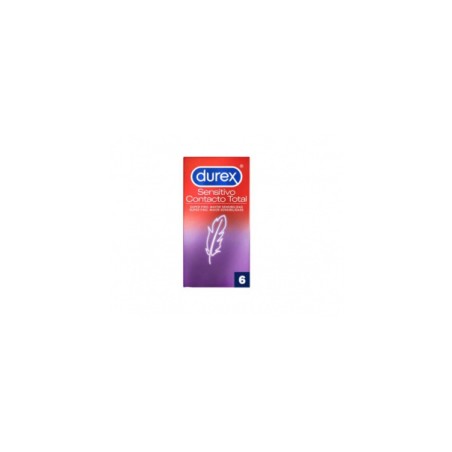 Preserva.Durex Contacto Total 6 Und.