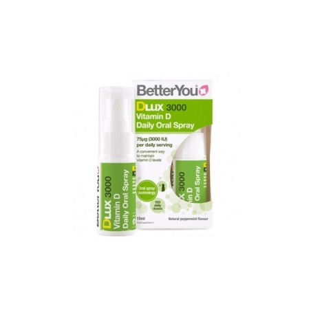 Betteryou Dlux 3000 Vit D Spray 15Ml