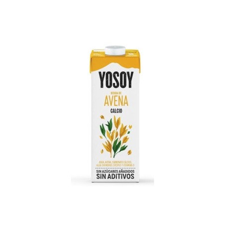 Yosoy Bebida De Avena Calcio Sin Aditivos 1L