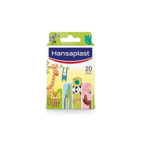 Hansaplast Kids Apositos Animales 20 Unidades