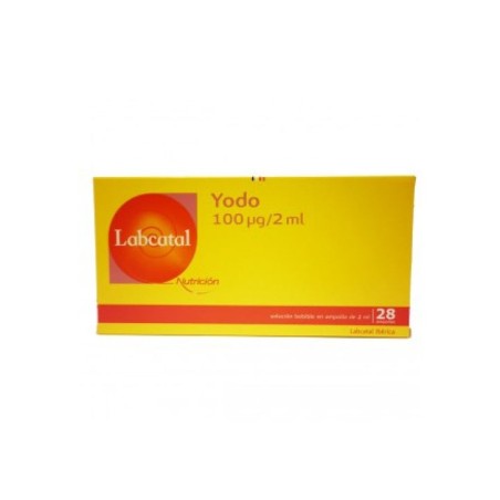 Labcatal  7 Iodo 28 Ampollas