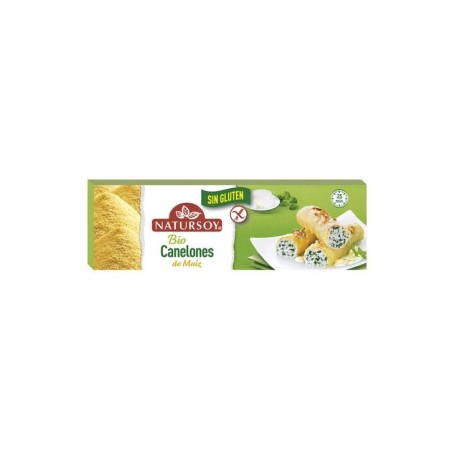 Natursoy Canelones Maiz S/G Rulos 250G