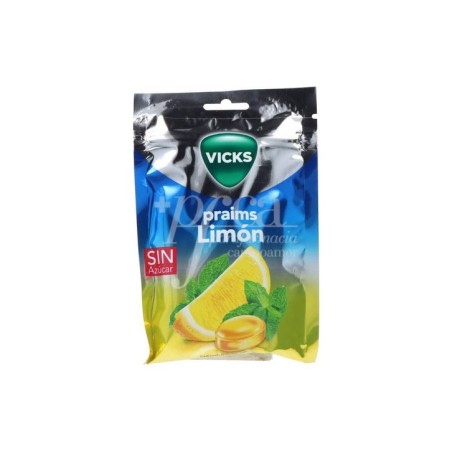 Vicks Limón Caramelo Duro Con Mentol 72G