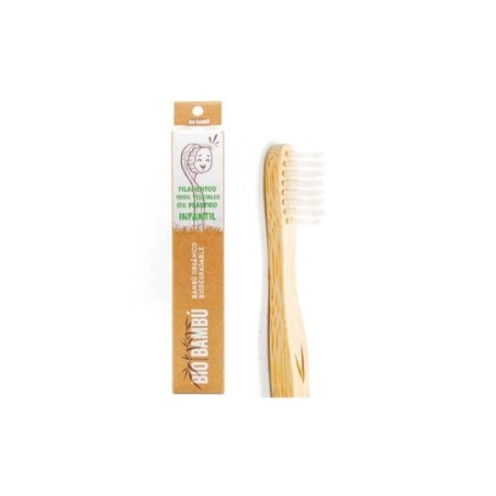 Biobambú Cepillo De Dientes Infantil Suave 1Ud