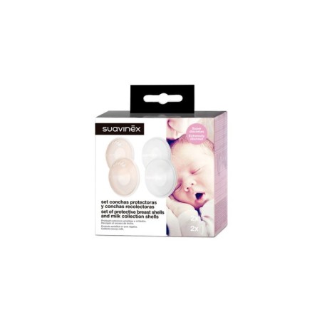 Suavinex Set Conchas Protectoras + Recolectoras