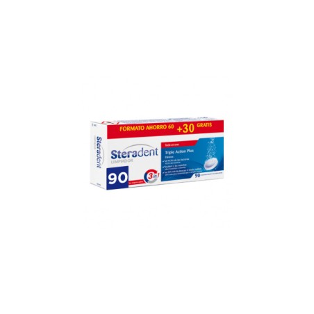 Steradent Active Plus 60+30 Tabletas