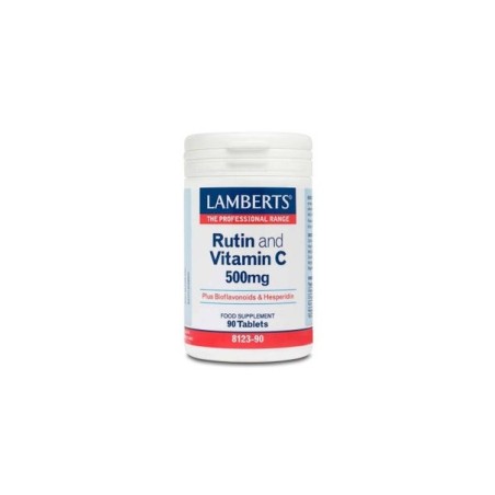 Lamberts Rutina Y Vitamina C 500Mg + Bioflavonoides 90 Comprimid