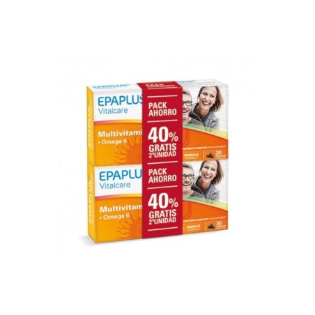 Epaplus Vitalcare Multivitamin + Omega 6 2X30 Cápsulas