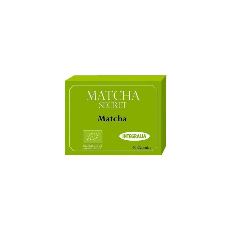 Té Matcha + Alcachofa + Cardo Mariano Integralia 60 Capsulas