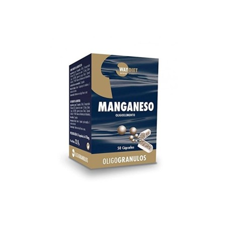 Waydiet Natural Manganeso Oligogranulos 50Caps
