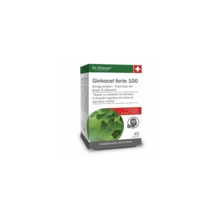 Dr. Dünner Ginkocel Forte 100 40Cáps.