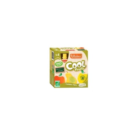 Vitabio Cool Fruits Manzana Pera 4X90G