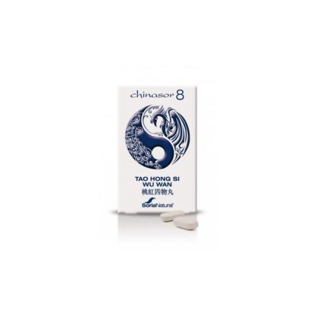 Soria Natural Chinasor 8 Tao Hong Si Wu Wan 30Comp