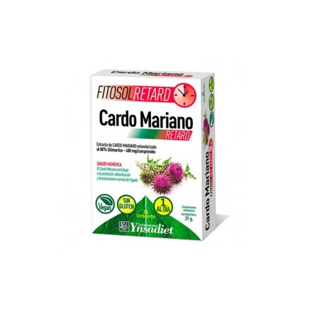 Ynsadiet Fitosol Retard Cardo Mariano 30U