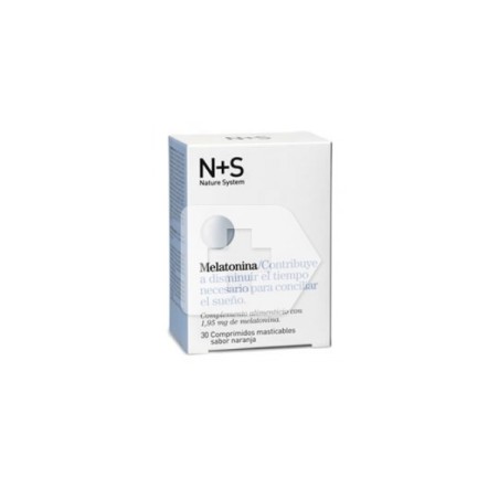 N+S Melatonina 30 Comprimidos Masticable