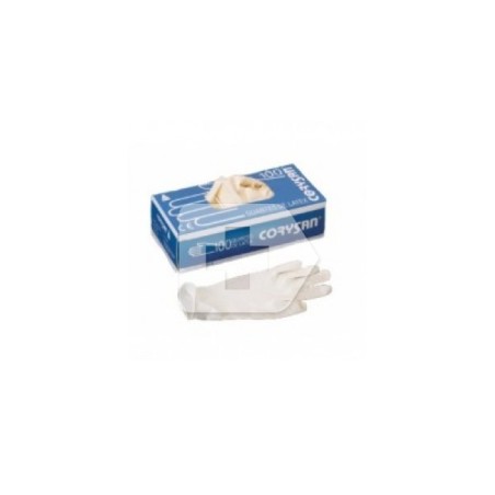 Guantes Corysan Latex T/Grande 100 Und.