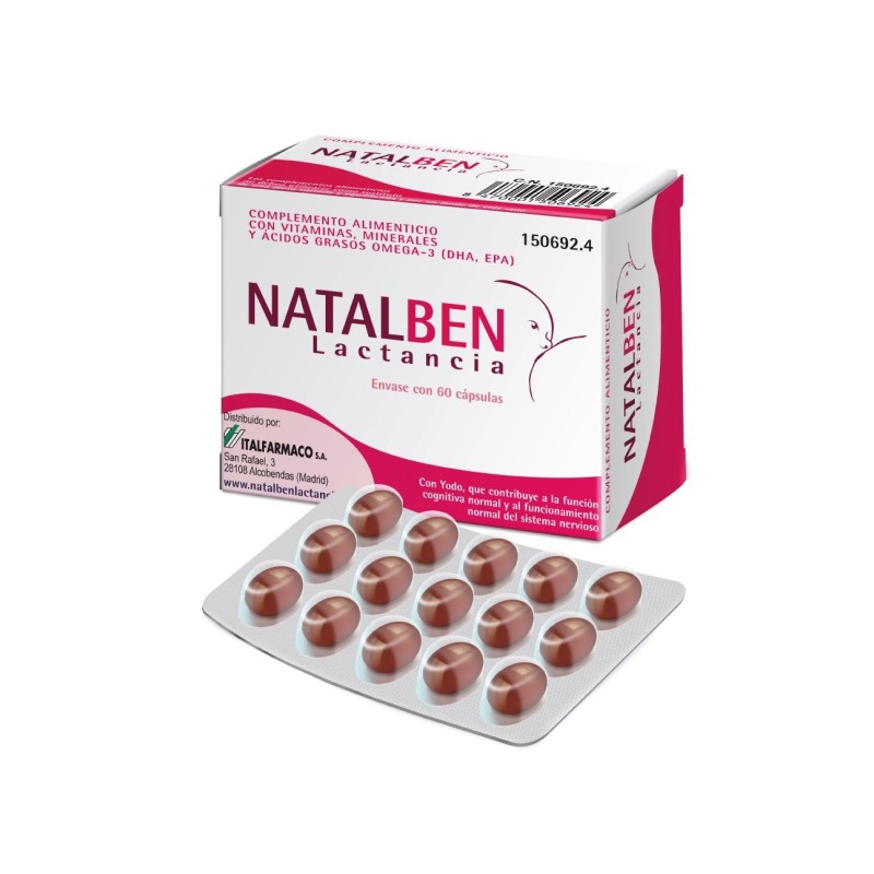 Natalben Lactancia 60 Cápsulas