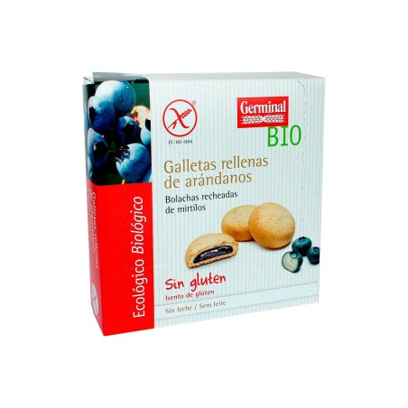 Germinal Gall. Rellenas Crema Arandanos 250G