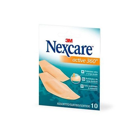 Nexcare Active Tiras Surtidas 10 Uds
