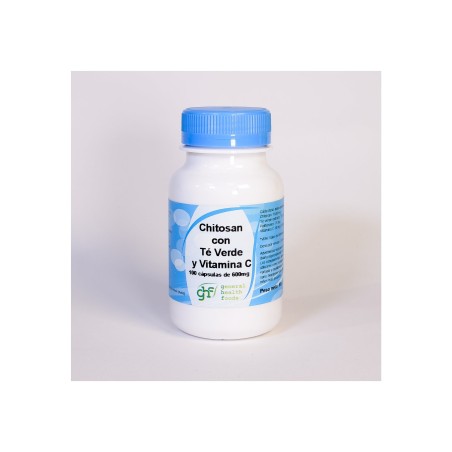 Ghf Chitosán + Té Verde + Vitamina C 600Mg 100Cáps